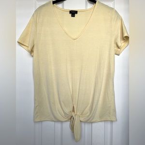 Ann Taylor front tie shirt!